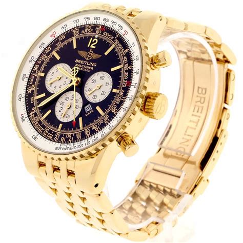 breitling armband gold|breitling stainless and yellow gold.